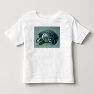Camiseta Infantil Tureen de sopa no formulário de uma tartaruga,