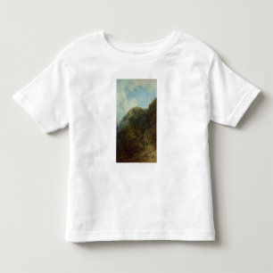 Camiseta Infantil Turistas na montanha
