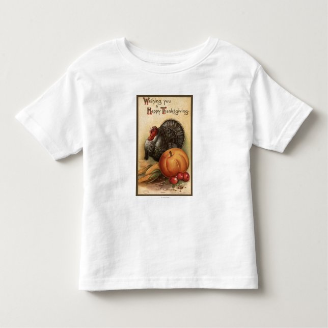 Camiseta Infantil Turquia e produto # 1 (Frente)