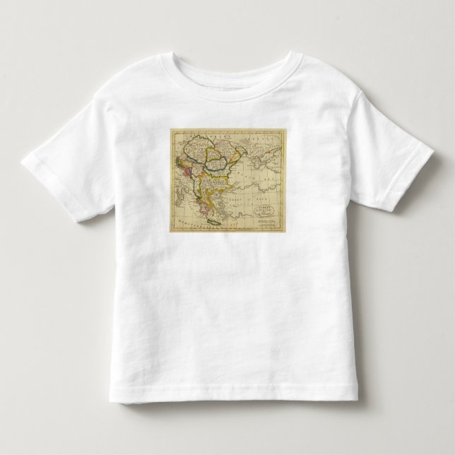Camiseta Infantil Turquia, Hungria (Frente)