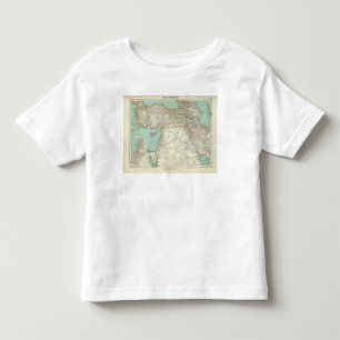 Camiseta Infantil Turquia, Iraque, Ásia