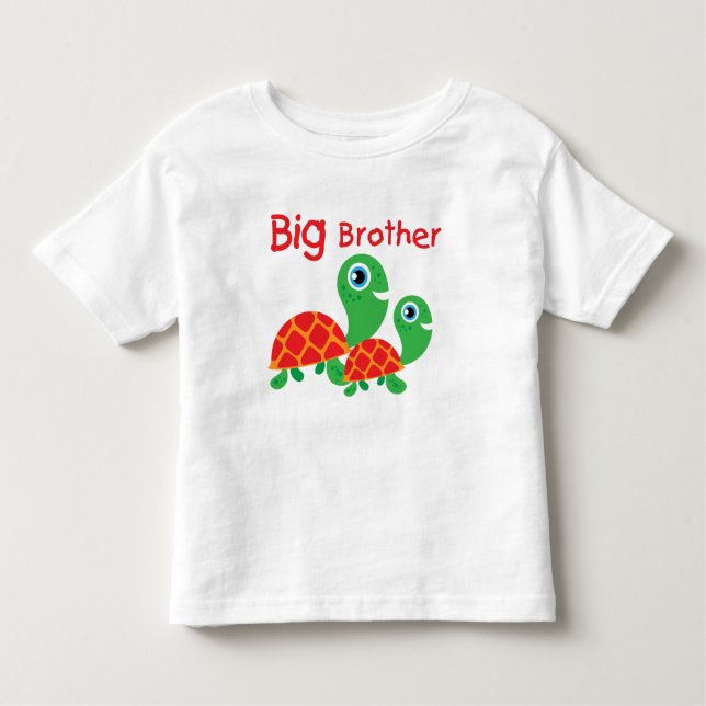 Camiseta Infantil Turtles Big Brother (Frente)