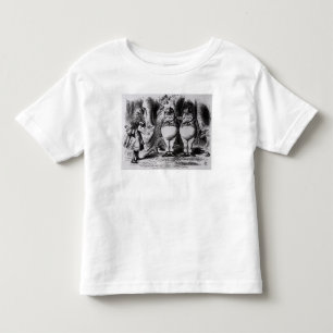 Camiseta Infantil Tweedledum e Tweedledee