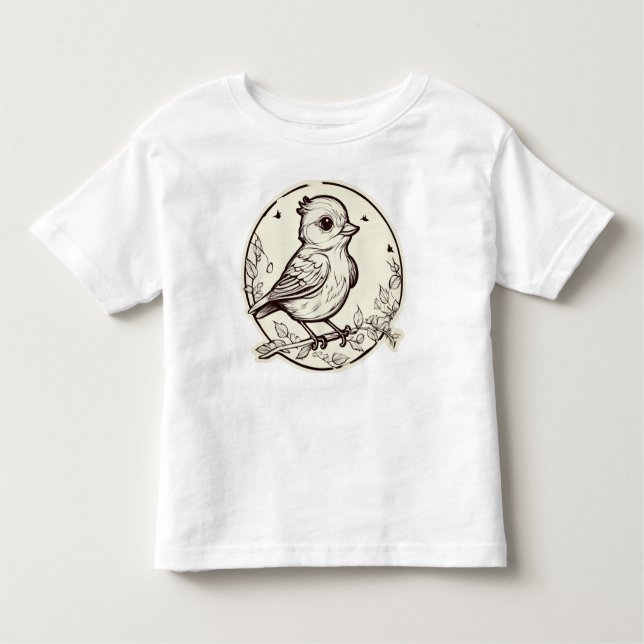 Camiseta Infantil Tweet a Little Song (Frente)