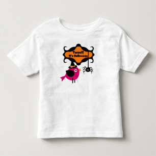 Camiseta Infantil Tweet Halloween T-shirts e presentes