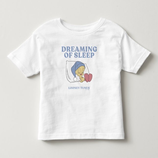 Camiseta Infantil TWEETY™ Sonhando com Sono (Frente)