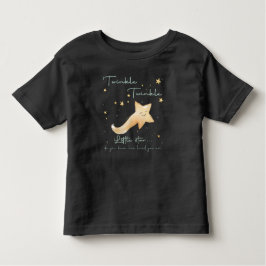 Camiseta Infantil Twinkle Twinkle Little Star Boho Personalize