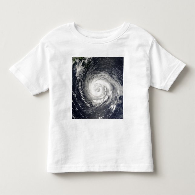 Camiseta Infantil Typhoon Fitow (Frente)