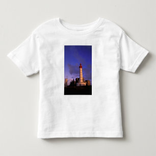 Camiseta Infantil UE, França, Bretanha, Finistere, St. Mathieu,
