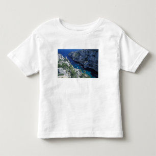 Camiseta Infantil UE, França, Provença, Costa da Riviera Francesa, 2