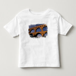 Camiseta Infantil UE, França, Provença, Gard, Pont du Gard. 4