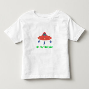 Camiseta Infantil UFO do Kat do karaté
