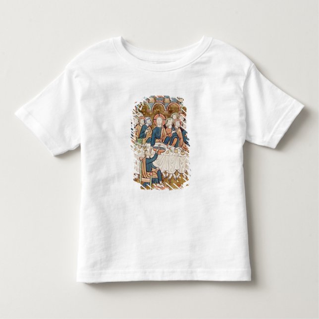 Camiseta Infantil Última ceia, 'de Psautier um l'Usage de Paris (Frente)
