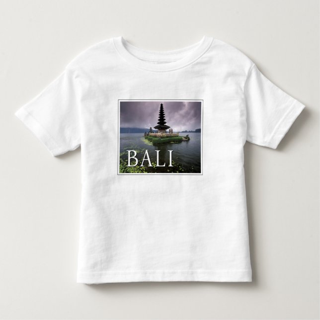 Camiseta Infantil Ulun Danu Temple | Bali, Indonésia (Frente)