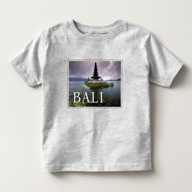Camiseta Infantil Ulun Danu Temple | Bali, Indonésia (Frente)