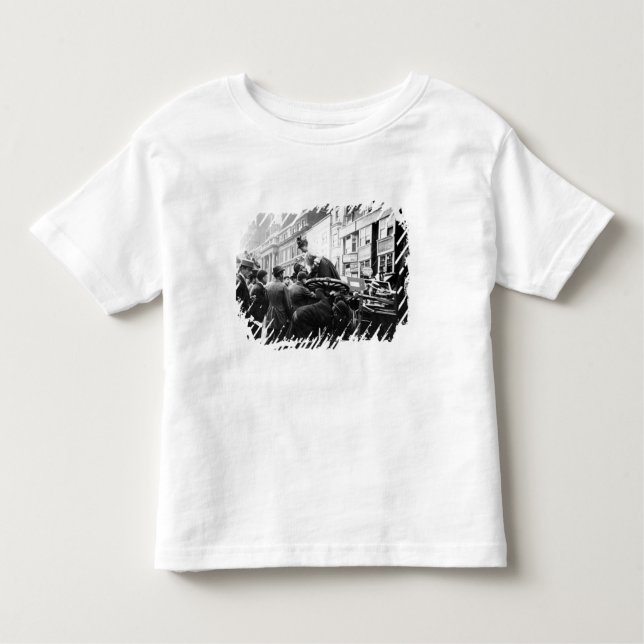Camiseta Infantil Um acidente de rua (Frente)