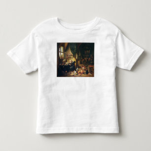 Camiseta Infantil Um alquimista em sua oficina