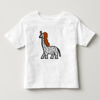 Um animal estranho, alto e grande