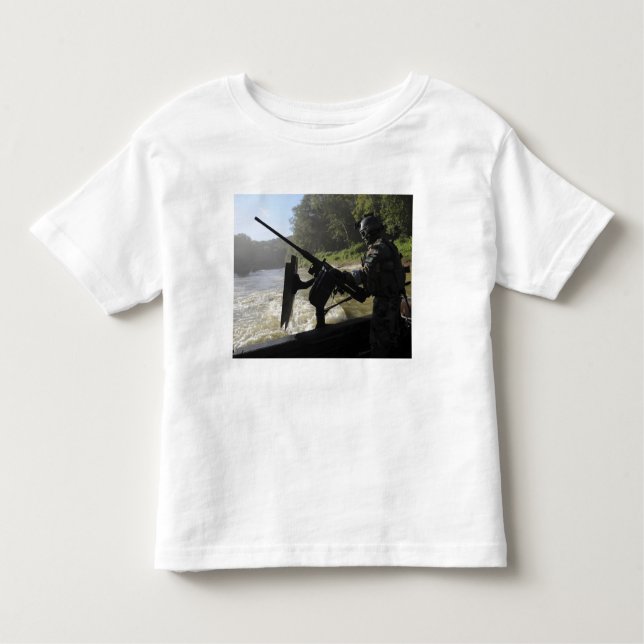 Camiseta Infantil Um artesanato de guerra especial (Frente)