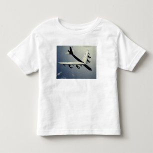 Camiseta Infantil Um B-52 Stratofortress em vôo