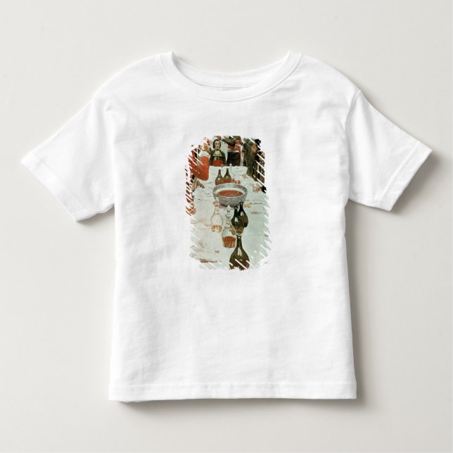 Camiseta Infantil Um banquete à ilustração de Genet de Washington (Frente)
