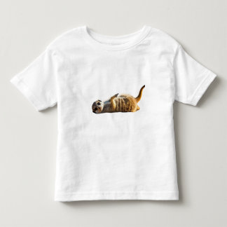 Camiseta Infantil um bebê meerkat brincalhão