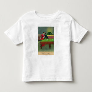 Camiseta Infantil Um beijo fora do vermelho