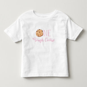 Camiseta Infantil Um Biscoito Difícil Biscoito Rosa Aniversário