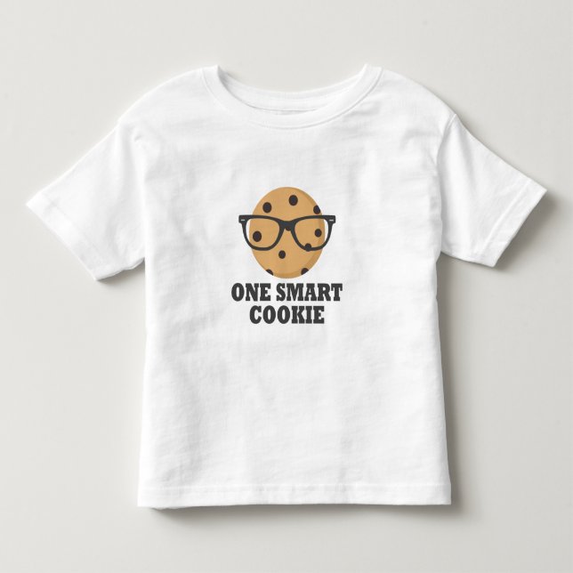 Camiseta Infantil Um biscoito esperto (Frente)