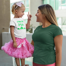 Camiseta Infantil Um Bit Irish Toddler T shirt