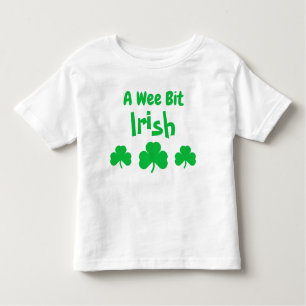 Camiseta Infantil Um Bit Irlandês Toddler T-shirt