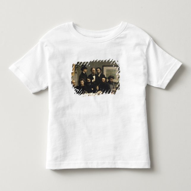 Camiseta Infantil Um canto da mesa, 1872 (Frente)