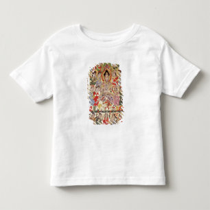 Camiseta Infantil Um cantor, músicos e cantores do poeta