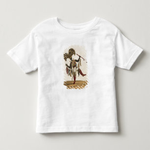 Camiseta Infantil Um capitão em seu vestido da guerra, 'da missão