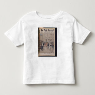 Camiseta Infantil Um casamento numa Bicicleta