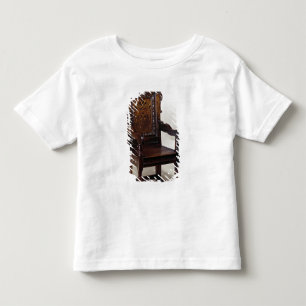 Camiseta Infantil Um Charles mim poltrona, 1600s meados de