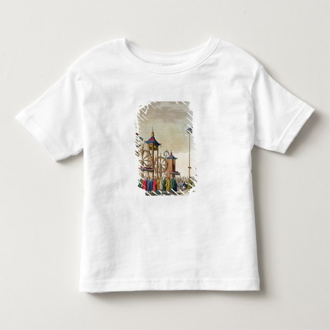 Camiseta Infantil Um circo chinês, ilustração 'de Le Traje Um (Frente)