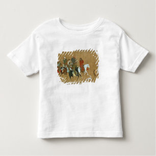 Camiseta Infantil Um comboio de Mongols, chineses, século XIV
