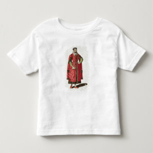 Camiseta Infantil Um comerciante rico de Londres em 1588 (gravura)