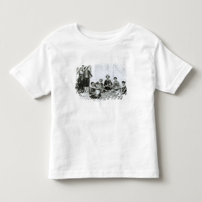 Camiseta Infantil Um concerto judaico, Tlemcen (Frente)