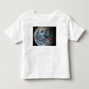 Camiseta Infantil Um de vista completa da terra que mostra dados