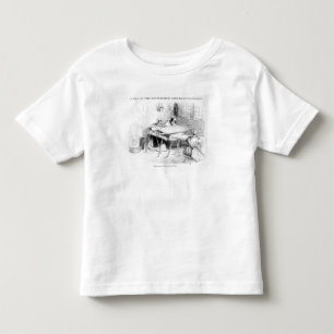 Camiseta Infantil Um dia nos fabricantes do laço de Nottingham