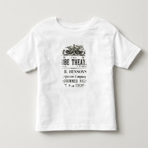 Camiseta Infantil Um Dream de noite de plenos Verões do poster