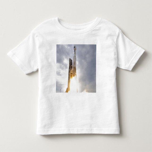 Camiseta Infantil Um elevador de foguetes Atlas V da United Launch A (Frente)