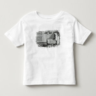 Camiseta Infantil Um escrevente chinês