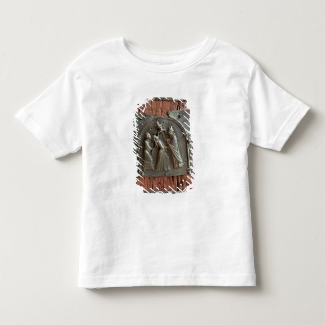 Camiseta Infantil Um exorcismo, painel da porta do righthand, 12o (Frente)