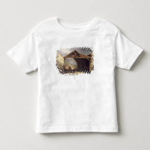 Camiseta Infantil Um Farrier que calça um cavalo