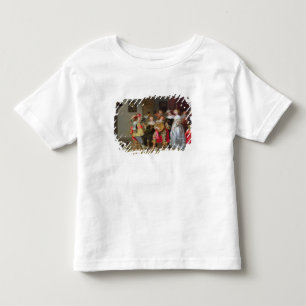 Camiseta Infantil Um Feliz-fazer elegante da empresa em um interior