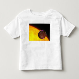 Camiseta Infantil Um fim-acima de um planeta extrasolar