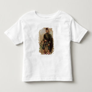 Camiseta Infantil Um gaiteiro dos 79.o escoceses em Chobham